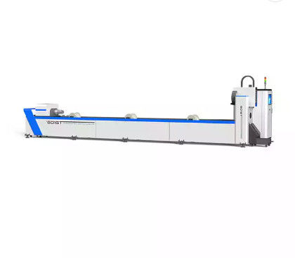 le coupeur de tuyau en métal de laser de coupeur de laser de fibre de 6016T 6000w usinent l'alimentation automatique