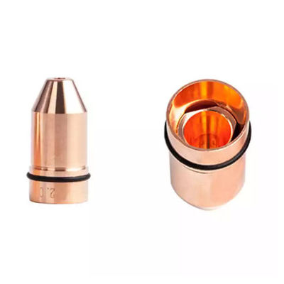 La double couche Precitec équipent la balle d'un gicleur de bec de laser de fibre de la taille 22mm