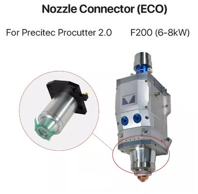Support en céramique principal F200 du connecteur 6kW-8kW de bec de capteur de laser de fibre de condensateur