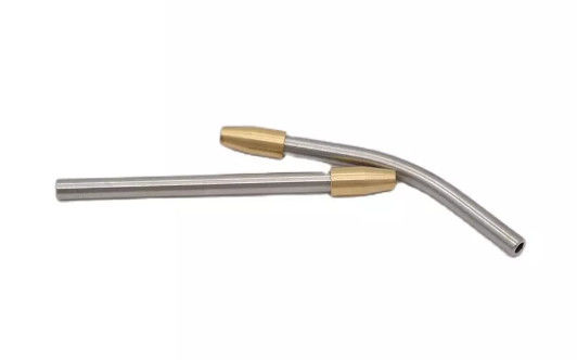 Bec de soudure d'alimentation de fil de calibre de la taille 1mm du bec 15mm de l'arme à feu M5