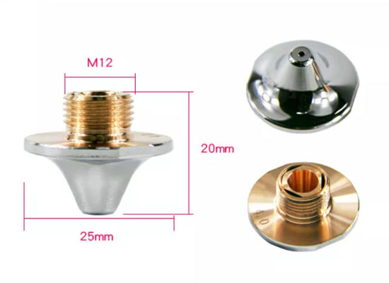 Pièces de rechange de découpeuse de laser d'AMADA Laser Nozzle Height 20mm