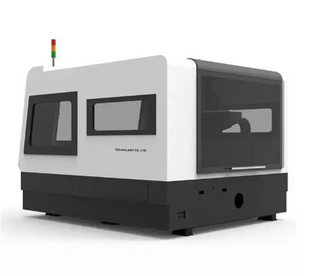 coupeur en métal de pleine couverture de 750w Mini Fiber Laser Cutting Machine 1500w 1313FL
