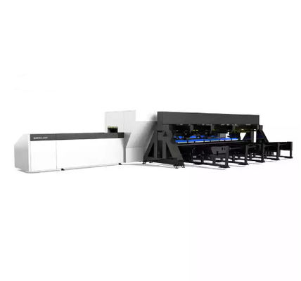 découpeuse 1000W-4000W de tube en métal de laser de la fibre 6020T