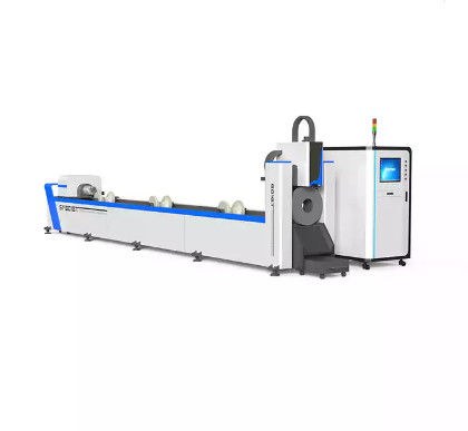 le coupeur de tuyau en métal de laser de coupeur de laser de fibre de 6016T 6000w usinent l'alimentation automatique