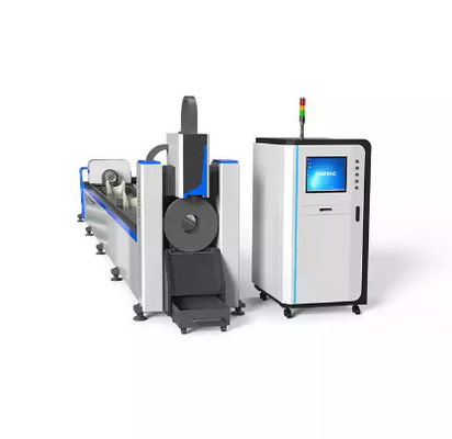 le coupeur de tuyau en métal de laser de coupeur de laser de fibre de 6016T 6000w usinent l'alimentation automatique