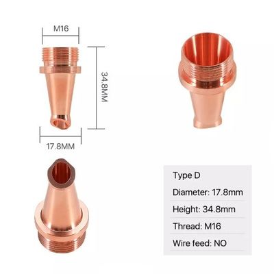 Dissipation thermique de la machine M16 de soudure laser du bec D17.8 bonne