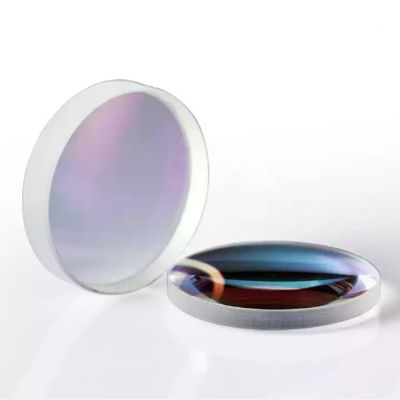 Lentille protectrice de silice fondue de lentille de laser du diamètre 25.4mm pour la tête de coupe de laser