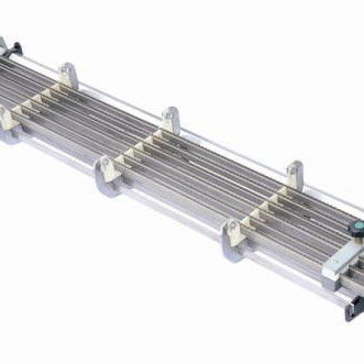 La chaîne de métier à tisser de projectile arrêtent la bande de contact de mouvement pour la machine de tissage de projectile