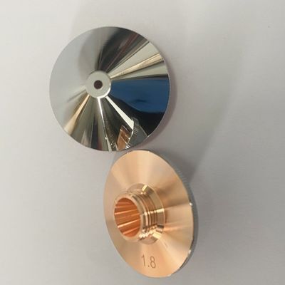 Les pièces de tête de coupeur de laser cuivrent pour équiper le rendement élevé et l'exactitude d'un gicleur