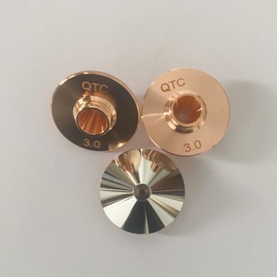 Les pièces de tête de coupeur de laser cuivrent pour équiper le rendement élevé et l'exactitude d'un gicleur