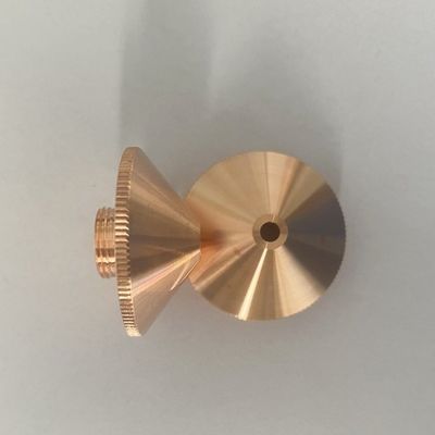 Les pièces de tête de coupeur de laser cuivrent pour équiper le rendement élevé et l'exactitude d'un gicleur